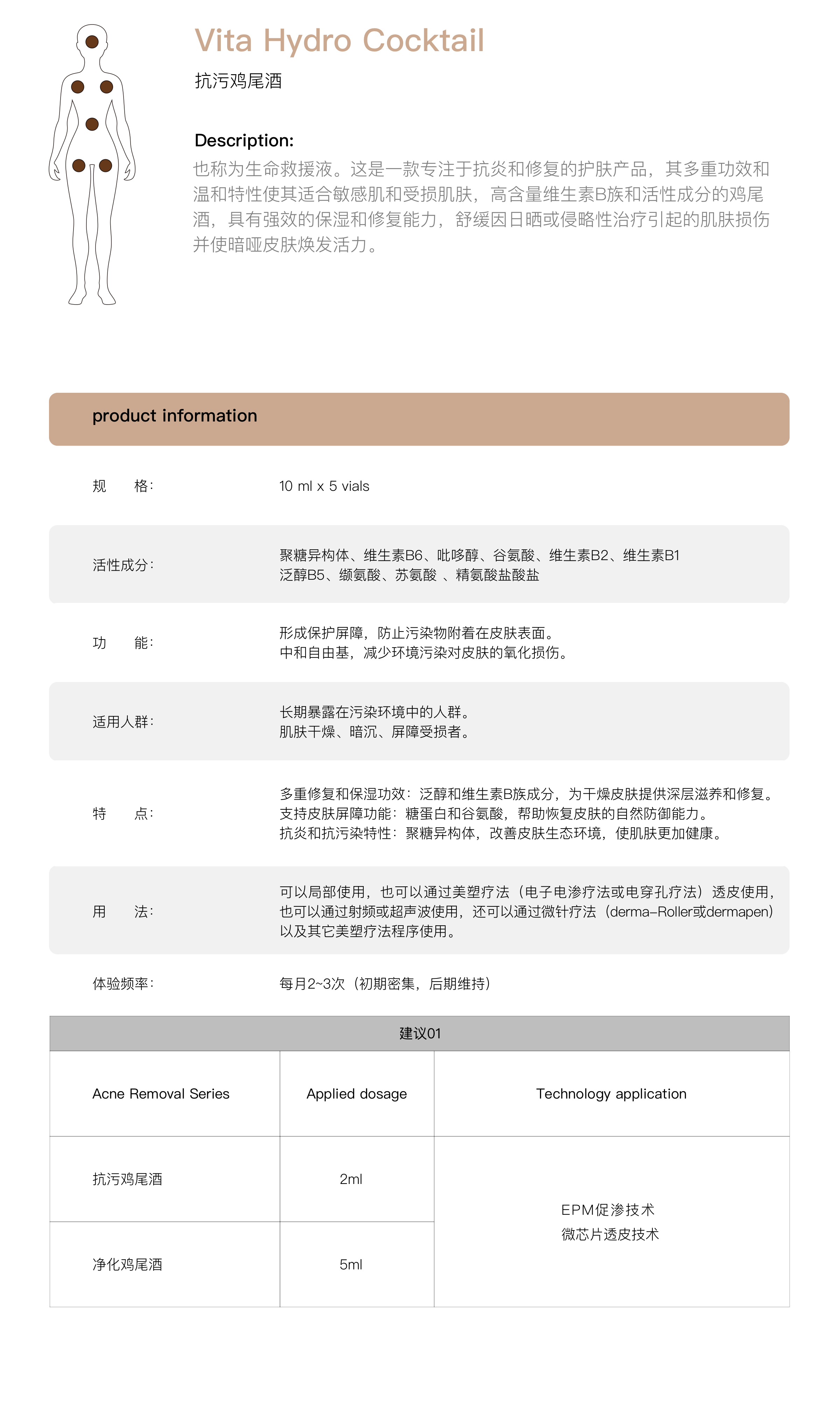 抗污鸡尾酒